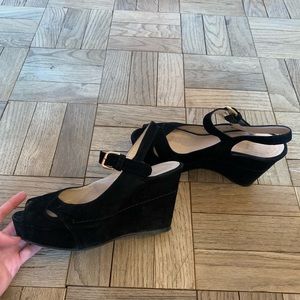 Stuart Weitzman suede heels